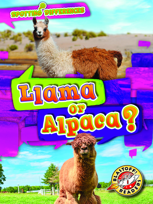 Title details for Llama or Alpaca? by Dana Fleming - Wait list